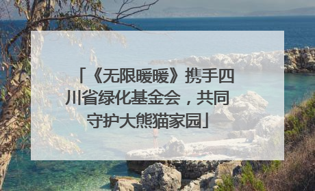 《无限暖暖》携手四川省绿化基金会，共同守护大熊猫家园