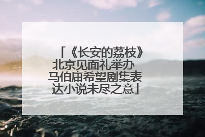 《长安的荔枝》北京见面礼举办 马伯庸希望剧集表达小说未尽之意