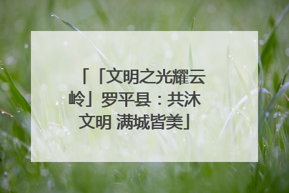 「文明之光耀云岭」罗平县：共沐文明 满城皆美