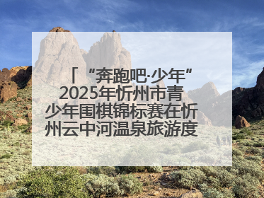 “奔跑吧·少年”2025年忻州市青少年围棋锦标赛在忻州云中河温泉旅游度假区圆满举办