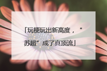 玩梗玩出新高度，“苏超”成了真顶流