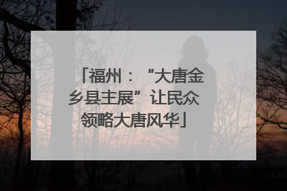 福州：“大唐金乡县主展”让民众领略大唐风华