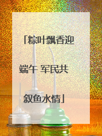 粽叶飘香迎端午 军民共叙鱼水情