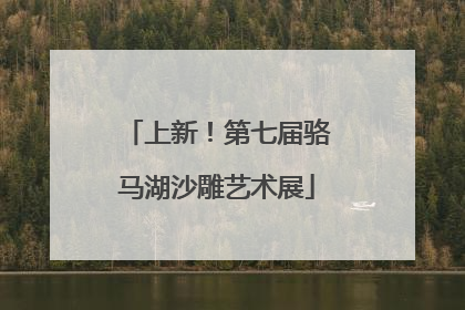 上新！第七届骆马湖沙雕艺术展