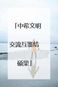中希文明交流互鉴结硕果