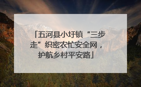 五河县小圩镇“三步走”织密农忙安全网，护航乡村平安路