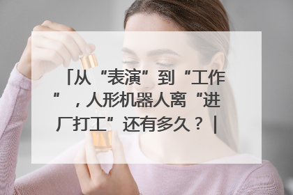 从“表演”到“工作”，人形机器人离“进厂打工”还有多久？｜机器人商业新纪元