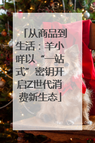 从商品到生活：羊小咩以“一站式”密钥开启Z世代消费新生态