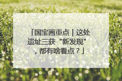 国宝画重点｜这处遗址三获“新发现”，都有啥看点？