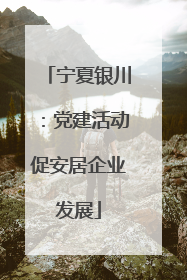 宁夏银川：党建活动促安居企业发展