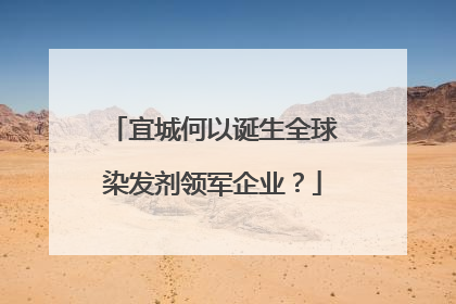 宜城何以诞生全球染发剂领军企业？