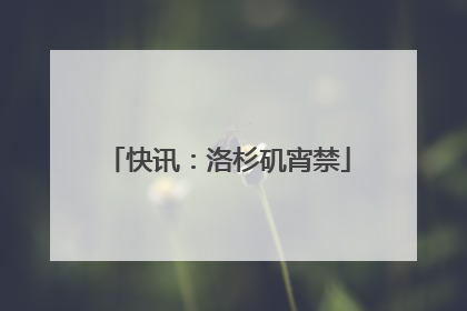 快讯：洛杉矶宵禁