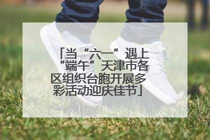 当“六一”遇上“端午”天津市各区组织台胞开展多彩活动迎庆佳节