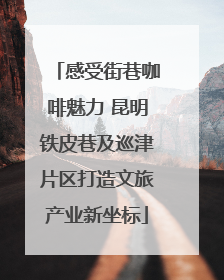 感受街巷咖啡魅力 昆明铁皮巷及巡津片区打造文旅产业新坐标