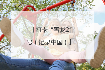打卡“雪龙2”号（记录中国）