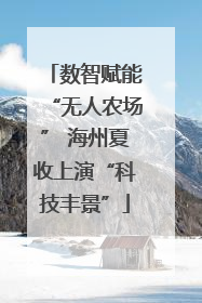 数智赋能“无人农场” 海州夏收上演“科技丰景”