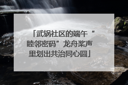 武锅社区的端午“睦邻密码”龙舟桨声里划出共治同心圆