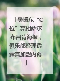 樊振东“C位”亮相萨尔布吕肯海报，俱乐部经理透露其加盟内幕