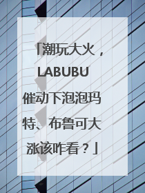 潮玩大火，LABUBU催动下泡泡玛特、布鲁可大涨该咋看？