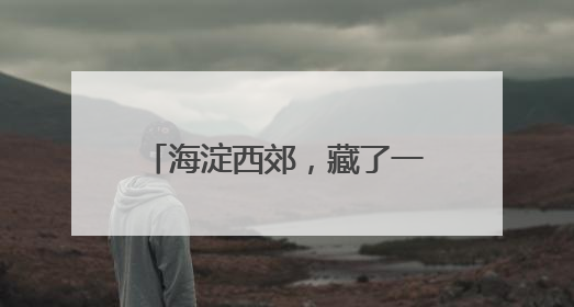 海淀西郊，藏了一片“月季梯田”