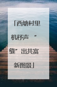 西塘村里机杼声 “缝”出共富新图景