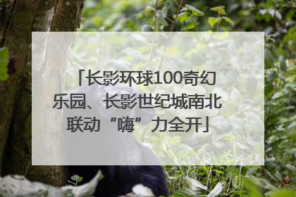 长影环球100奇幻乐园、长影世纪城南北联动“嗨”力全开