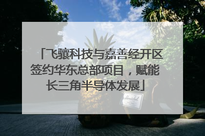 飞骧科技与嘉善经开区签约华东总部项目，赋能长三角半导体发展