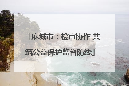 麻城市：检审协作 共筑公益保护监督防线