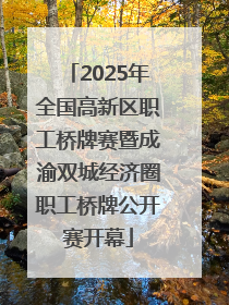 2025年全国高新区职工桥牌赛暨成渝双城经济圈职工桥牌公开赛开幕